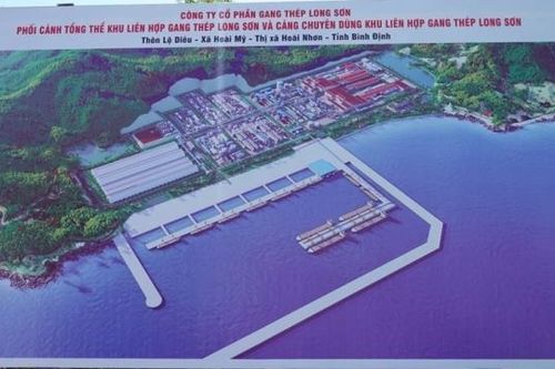 Dự án Khu liên hợp gang thép Long Sơn là tính con đường phát triển Bình Định