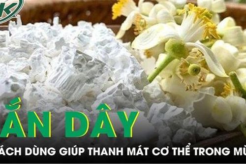 Sắn dây giải nhiệt, thanh lọc cơ thể mùa hè