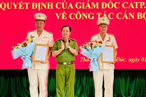 Thượng tá Nguyễn Đình Dương làm trưởng công an TP Thủ Đức
