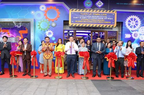 Khai mạc Tuần lễ triển lãm sản phẩm ngành cơ khí, thiết bị điện và công nghệ số năm 2023