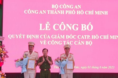 Thượng tá Nguyễn Đình Dương làm Trưởng Công an TP Thủ Đức