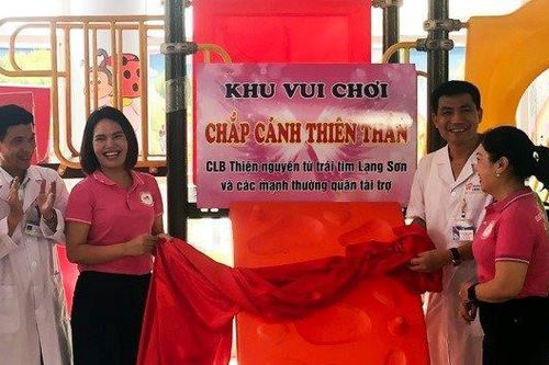 Khánh thành khu vui chơi cho những bệnh nhân nhí