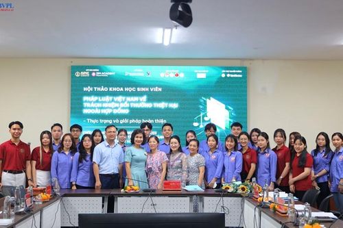 Trường Đại học Kiểm sát Hà Nội tổ chức Hội thảo khoa học sinh viên năm 2023