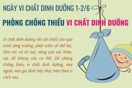 6 biện pháp phòng chống thiếu vi chất dinh dưỡng