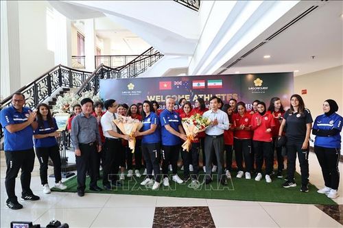 Nữ U20 Liban và Iran đến Phú Thọ, U20 Australia bước vào tập luyện
