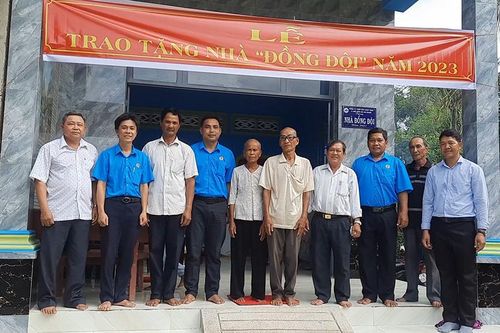 Cựu chiến binh dân tộc thiểu số Khmer ở Tri Tôn được hỗ trợ nhà ở