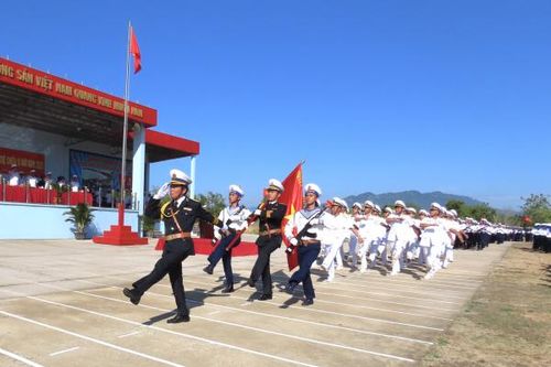 Lữ đoàn 957, Vùng 4 Hải quân: Tổ chức lễ tuyên thệ chiến sĩ mới năm 2023