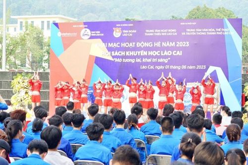Khai mạc hoạt động hè 2023 và Hội sách khuyến học 'Mở tương lai – khai trí sáng'