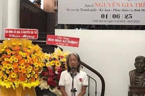 Triển lãm tranh tưởng nhớ danh họa Nguyễn Gia Trí