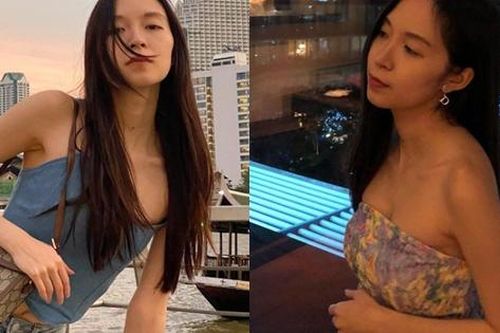 Vóc dáng nổi bật của con gái Xuân Hinh