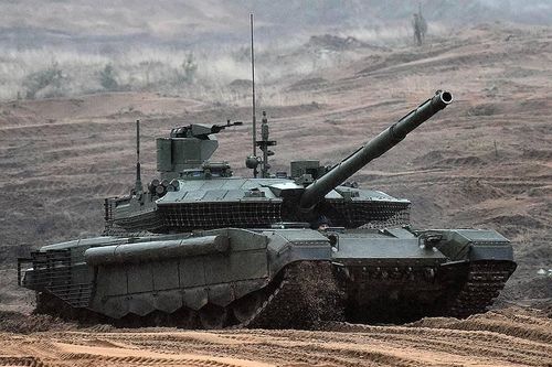Xe tăng T-90M Proryv không thua kém pháo tự hành về hiệu quả hỏa lực gián tiếp