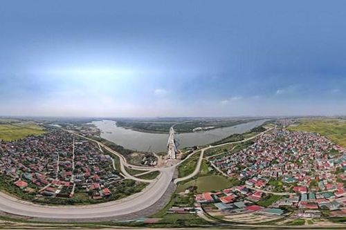 Ngắm cây cầu vòm thép cao nhất Việt Nam dự kiến thông xe trong tháng 9/2023