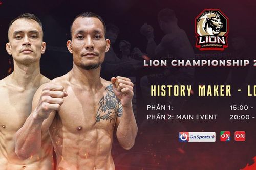 MMA Lion Championship 06 trực tiếp duy nhất trên VTVcab