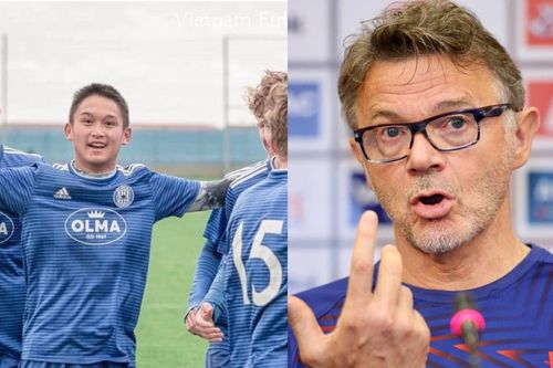 Vừa ghi bàn quan trọng ở trời Âu, cầu thủ Việt kiều được HLV Troussier gọi ngay vào U23 Việt Nam