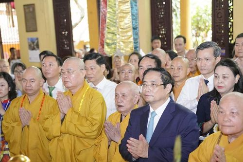 Thủ tướng Phạm Minh Chính chúc mừng Đại lễ Phật đản Phật lịch 2567