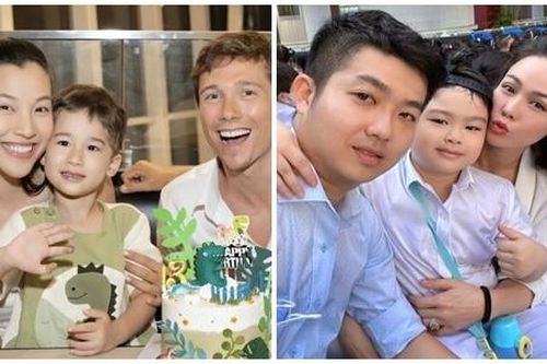 MC Hoàng Oanh và loạt mỹ nhân hội ngộ chồng cũ vì con