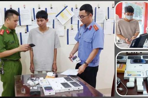 Nam Định: Bắt đối tượng trộm hàng loạt điện thoại iPhone cao cấp