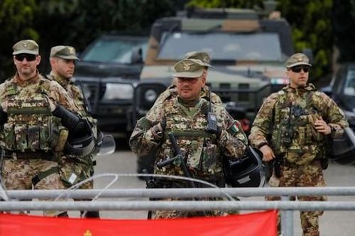 Lực lượng NATO hiện diện dày đặc sau cuộc đụng độ ở Kosovo