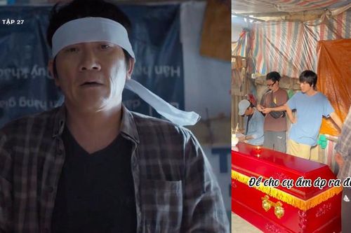 Cảnh diễn đáng nhớ bên quan tài của NSƯT Hoàng Hải