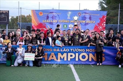 Nhiều giải thể thao trong Cộng đồng người Việt tại Nga thành công tốt đẹp
