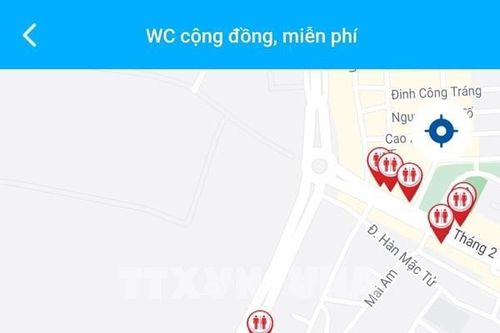 Đà Nẵng: Người dân dễ dàng tìm kiếm nhà vệ sinh miễn phí trên ứng dụng 'Danang Smart City'