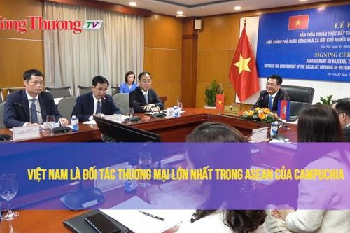 Việt Nam là đối tác thương mại lớn nhất trong ASEAN của Campuchia