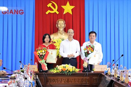 Ban Đối ngoại Trung ương làm việc với Văn phòng Tỉnh ủy An Giang