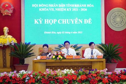 Kỳ họp Chuyên đề HĐND tỉnh Khánh Hòa Khóa VII: Thông qua 6 nghị quyết quan trọng