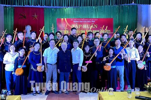Nâng cao kỹ năng thực hành hát Then, đàn Tính cho 30 học viên