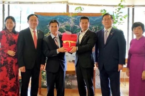 Mang hoa anh đào xứ Yoshino, Nara, Nhật Bản về Bình Định