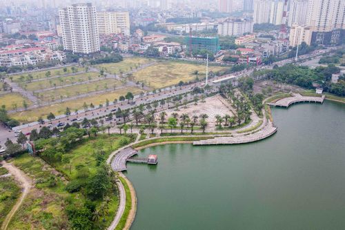 Công viên ở Thủ đô thiết kế theo phong cách sân golf dang dở sau 7 năm thi công