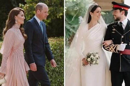Các thành viên Hoàng gia mặc gì tới dự hôn lễ Thái tử Hussein của Jordan?
