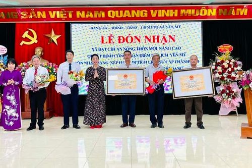 Huyện Thanh Trì: Xã Yên Mỹ đón đạt chuẩn NTM nâng cao và điểm du lịch