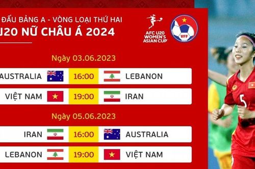 Lịch thi đấu bóng đá hôm nay 3/6: U20 Việt Nam vs U20 Iran, Man City vs MU