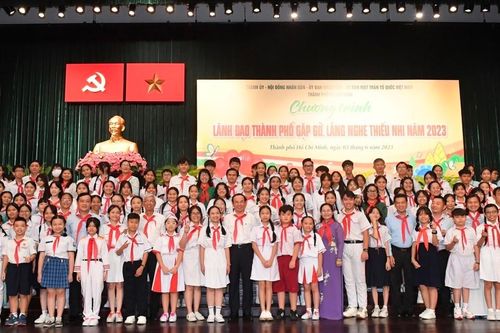 Bí thư Thành ủy TPHCM Nguyễn Văn Nên: Lắng nghe thiếu nhi bằng cả trái tim và hành động trách nhiệm