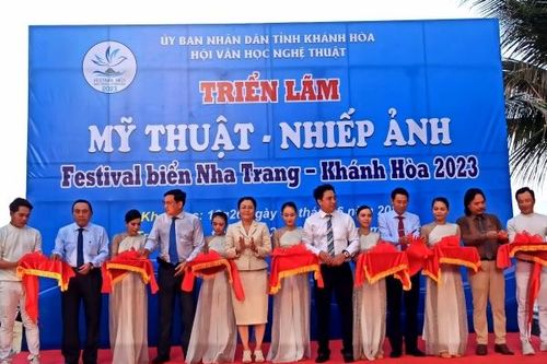 Không gian mỹ thuật và nhiếp ảnh tại Festival Biển 2023