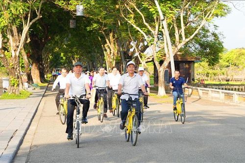 Tuần lễ đi xe đạp tại Huế: Vì môi trường và cải thiện sức khỏe cộng đồng