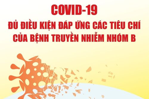 Thủ tướng: COVID-19 đủ điều kiện đáp ứng các tiêu chí của bệnh truyền nhiễm nhóm B