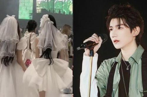 1 khán giả nữ bị chồng hủy hôn vì mặc váy cưới đến dự show thần tượng