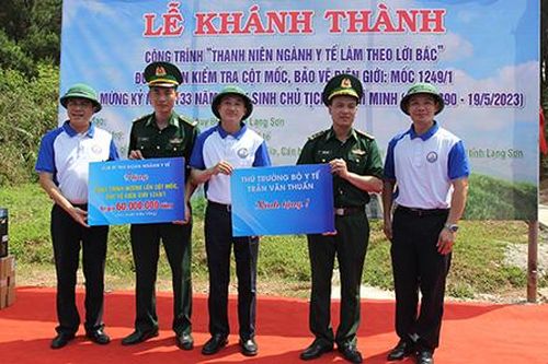 Ra quân tình nguyện hè tại xã Tĩnh Bắc, huyện Lộc Bình