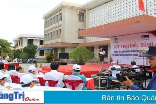 Truyền thông 'Nói không với thuốc lá điện tử, thuốc lá nung nóng để bảo vệ thế hệ trẻ'