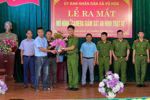 Thái Bình: Ra mắt mô hình 'Camera giám sát an ninh, trật tự'