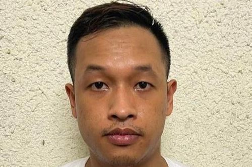 Nam thanh niên bị bắt giữ khi đang trên đường đi giao ma túy cho khách