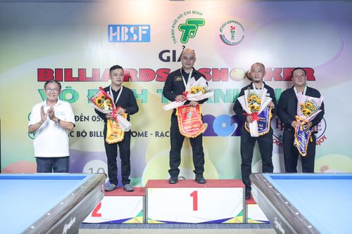 Kết thúc Giải Billiards & Snooker TP.HCM 2023