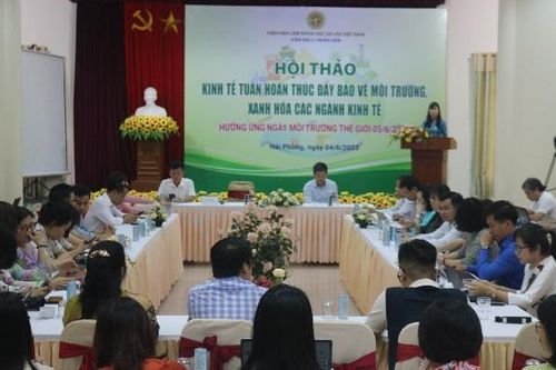 Thúc đẩy kinh tế tuần hoàn hướng tới bảo vệ môi trường