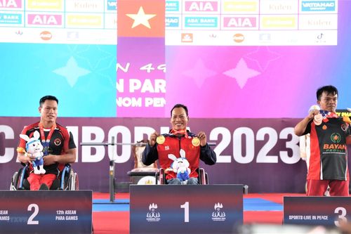 Bảng tổng sắp huy chương Para Games ngày 4/6: Việt Nam 'bội thu' HCV