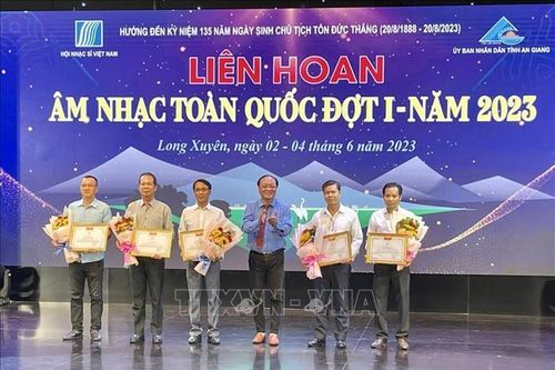 Bế mạc Liên hoan Âm nhạc toàn quốc đợt I - năm 2023