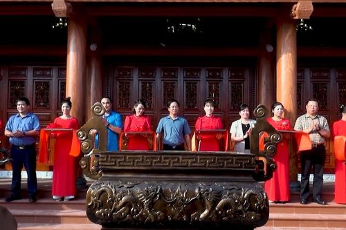 Khánh thành đền Đồng Ân xã Thái Niên giai đoạn 1