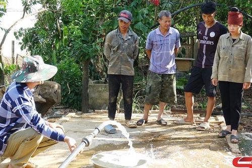 Cần sớm xử lý ô nhiễm nguồn nước ở bản Lọng Khoang