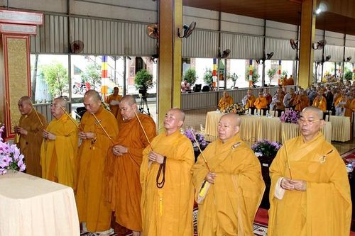 Đồng Nai: Ban Trị sự Phật giáo tỉnh trang nghiêm tổ chức khai giảng khóa an cư Phật lịch 2567